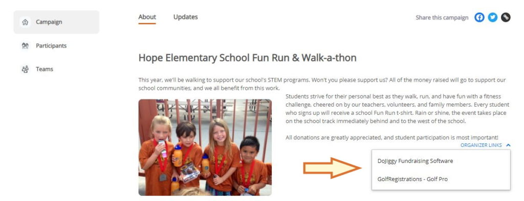 How do I add website links to my fundraising page 3.jpg