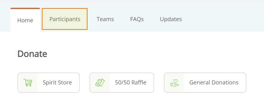 Find and Share the Link for your Participant or Team Fundraising Page 1.jpg