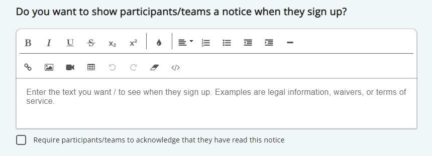 How can I include a waiver or forms for people participating in my event 1.jpg