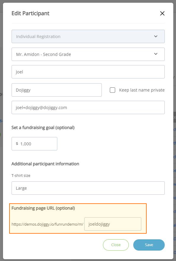 How to Customize the Link to Your Peer-to-Peer or A-Thon Personal Fundraising Page 4.jpg