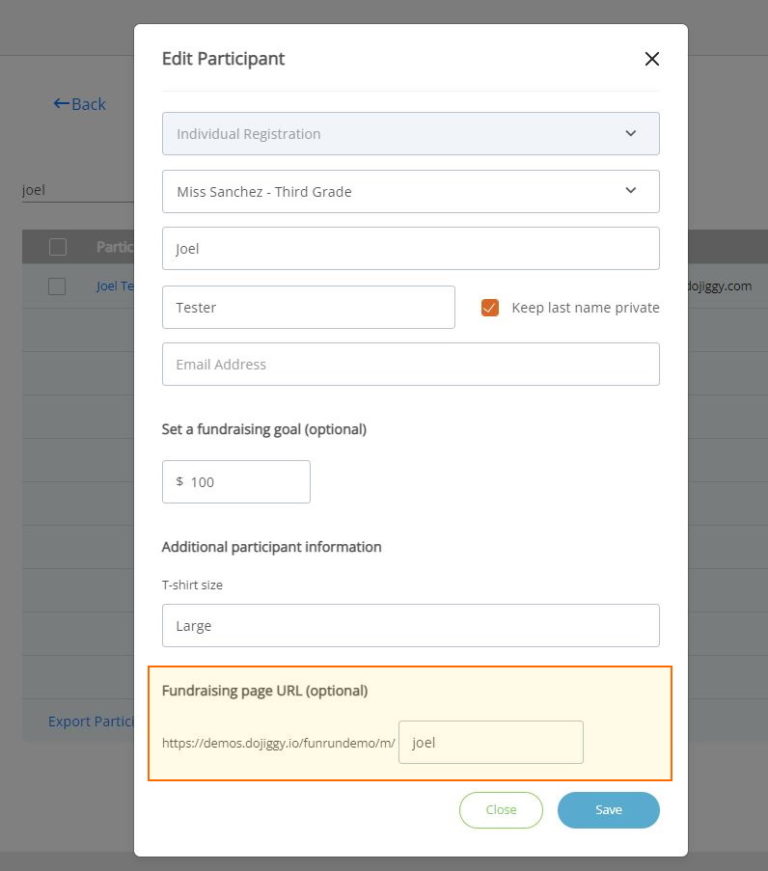 How to Customize the Link to Your Peer-to-Peer or A-Thon Personal Fundraising Page 6.jpg
