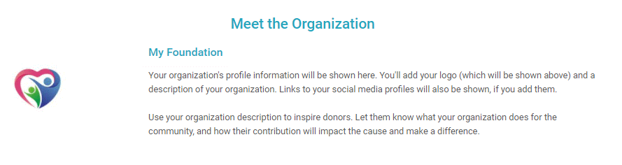 How do I edit the Organization Profile 1.png