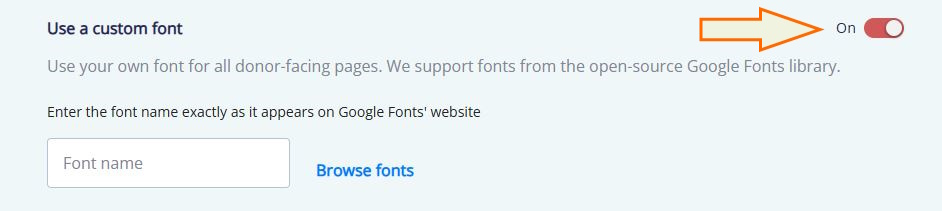 How to Customize the Font for Your Fundraising Pages 2.JPG